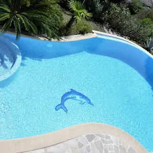 8 Pers à Spacieuse, Piscine Vue Mer Villa Cannes